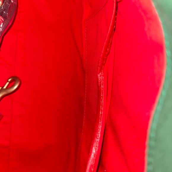 NWT Dooney and Bourke Red Florentine Satchel - Picture 3 of 15